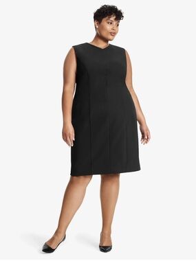 MM Lafleur Black Everstretch Sleeveless Maggie Dress Sz. +2 (2X)